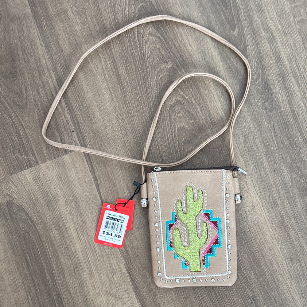 American Bling cactus crossbody